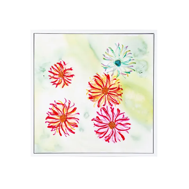 Tablou FAIRYTALE FLOWERS, 60x60 cm