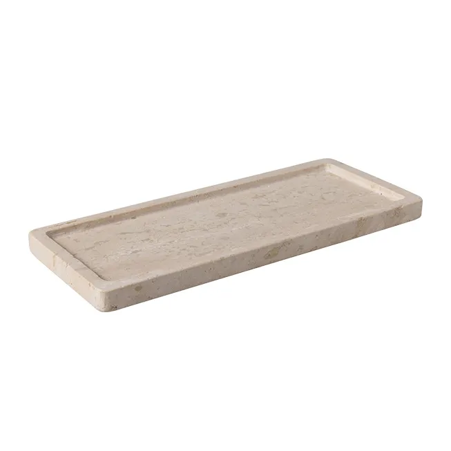 Platou servire MANUFACTURE TRAVERTINE, 40,5 cm