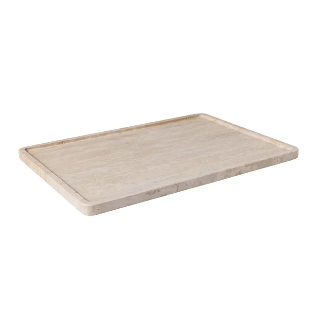 Platou dreptunghiular MANUFACTURE TRAVETINE