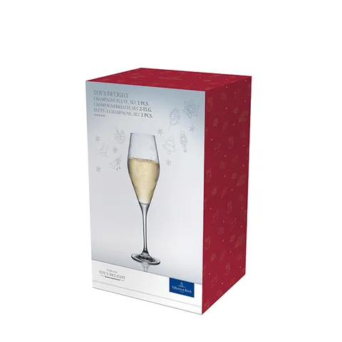Set 2 pahare sampanie TOY'S DELIGHT, 470 ml