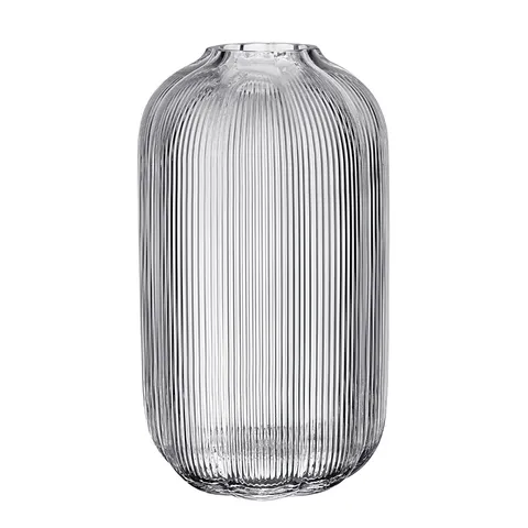 Vaza L FLEUR, 28 cm, transparent