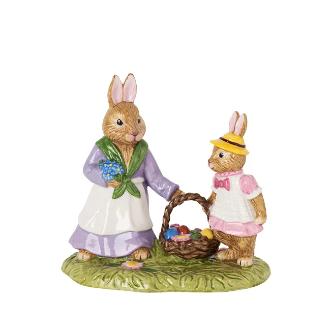 Decoratiune figurine iepuras BUNNY TALES