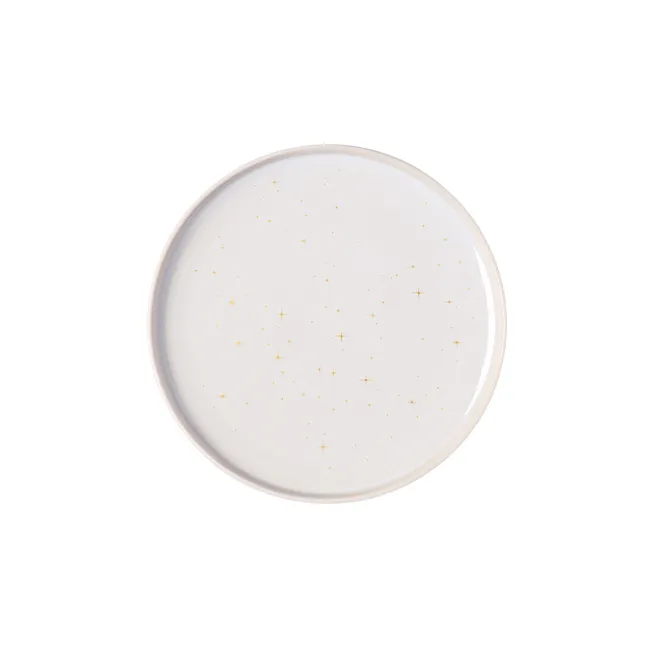 Farfurie desert WINTER GLOW, 21 cm, alb