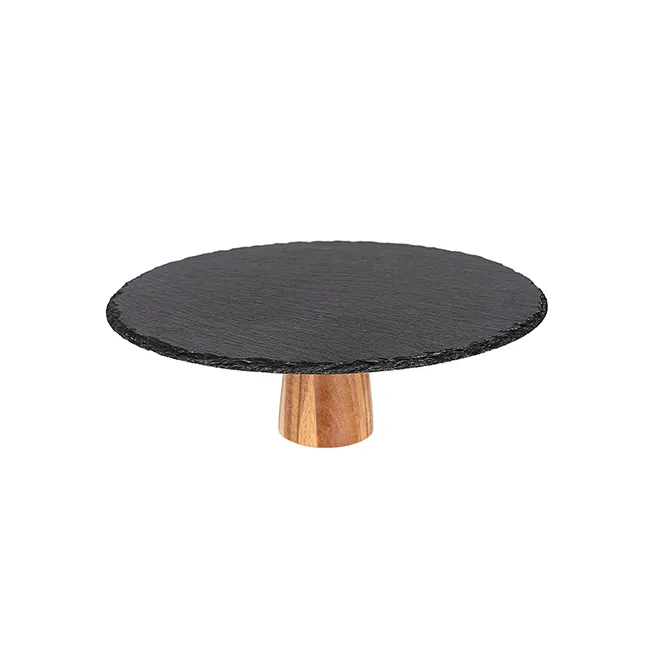 Platou servire cu picior AMARA, 30x10 cm