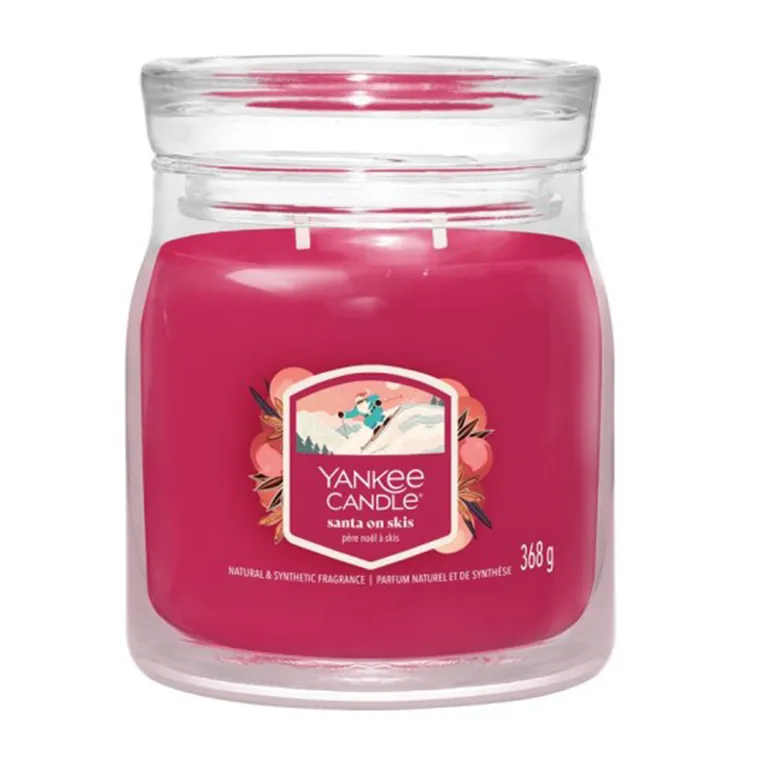 Lumanare parfumata SANTA ON SKIS, 368 GR
