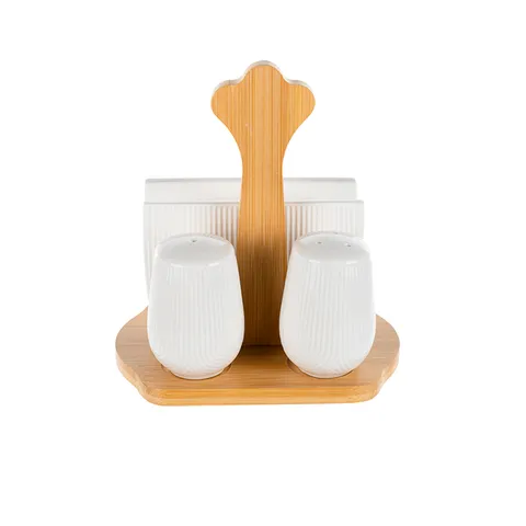 Set solnita si pipernita WAVE, 16x11x17 cm