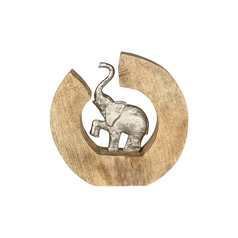 Decoratiune elefant ARBOR, 26x6x26 cm