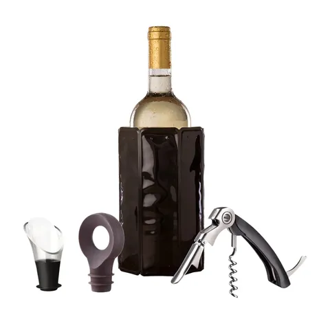 Set accesorii pentru vin 4 piese VACU VIN