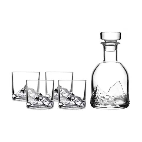 Set decantor cu 4 pahare Everest TRAIL
