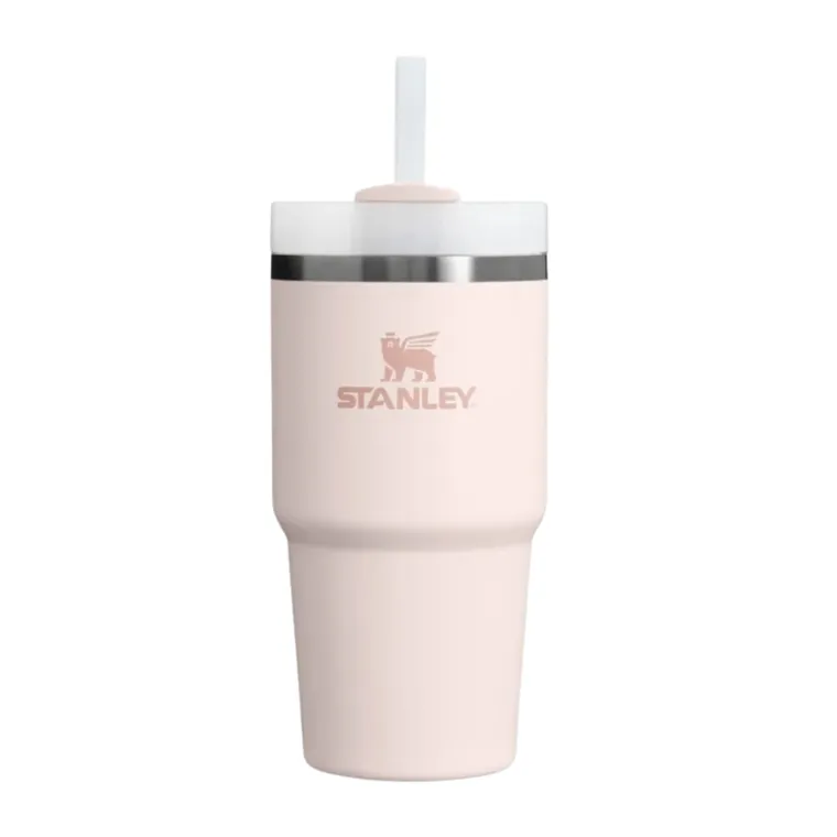 Cana termo cu pai STANLEY, 600 ml, roz quartz