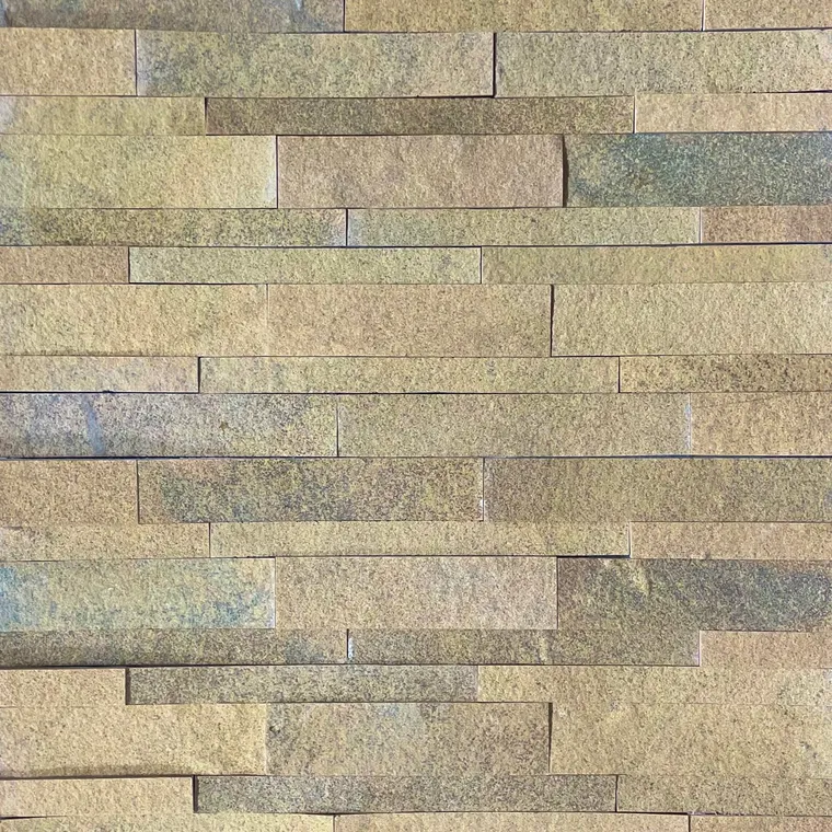 Sandstone Flexibil SKIN Panel Express - Sandy Yellow, 60x15 cm, Autoadeziv 3M pt. Placari Interioare Mobilier, Pereti