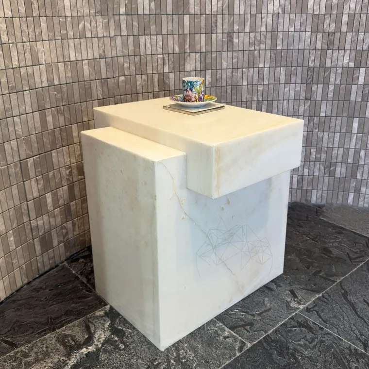 Masuta Quadra Onyx Bianco