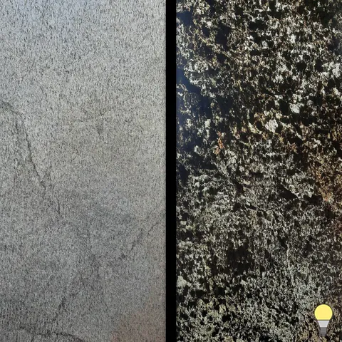 Ardezie Flexibila Translucida SKIN 2mm - Silver Shine Gold, 265 x 125 cm | Iluminare Ambientala, Interior & Exterior