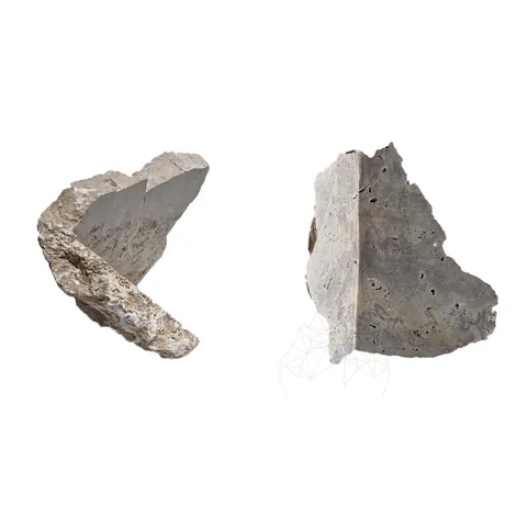 Travertin Poligonal Rock Face Noce (Coltar)