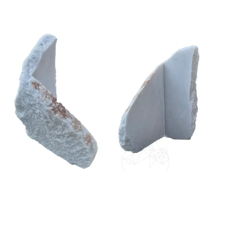 Marmura Poligonala Rock Face White (Coltar)