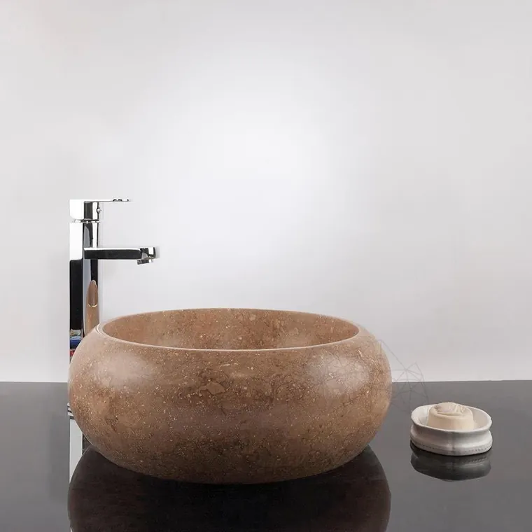 Chiuveta Matia travertin Latte RS-21