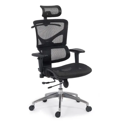 RESIGILAT - Scaun ergonomic multifunctional SYYT 9500 negru