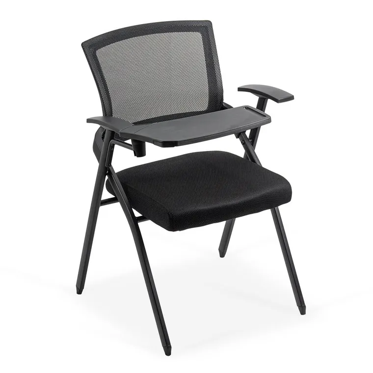 RESIGILAT - Scaun conferinta pliabil si masuta rabatabila HRC 603 negru