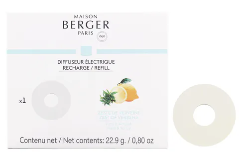 Rezerva ceramica pentru difuzor electric Maison Berger Nomade Zeste de Verveine