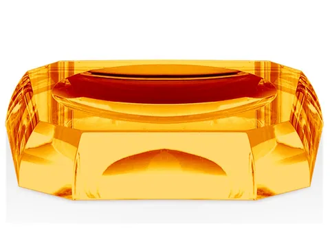 Savoniera Decor Walther Kristall KR STS 12x12cm ambra