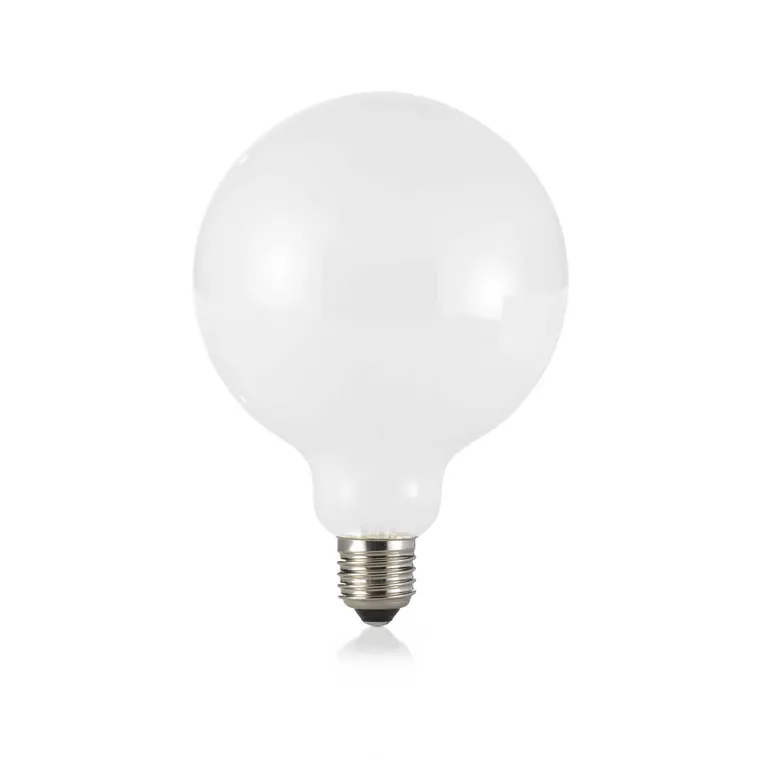 Bec Ideal Lux Globo E27 D125 08W 3000K CRI80 alb
