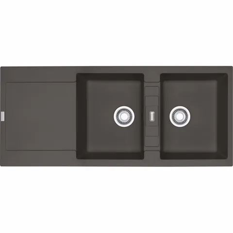 Chiuveta bucatarie Franke Maris MRG 621 reversibila 1160x500mm tehnologie Sanitized fragranite Slate Grey