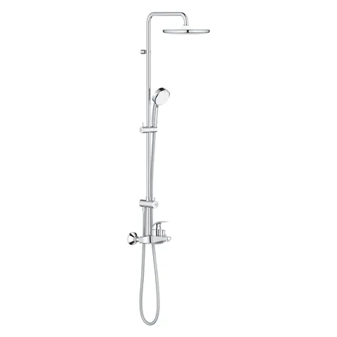 Coloana de dus Grohe Tempesta Cosmopolitan 250 cu baterie EcoJoy crom