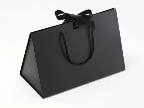 Punga cadou Folda BoxBag Large cu fundita Black