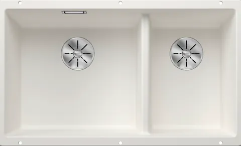 Chiuveta bucatarie Blanco Subline 430/270-U 755x460mm montare sub blat Silgranit alb