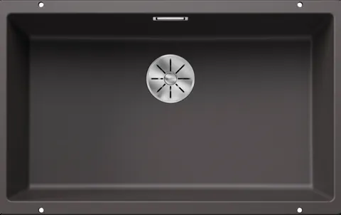 Chiuveta bucatarie Blanco Subline 700-U 730x460mm montare sub blat Silgranit gri piatra