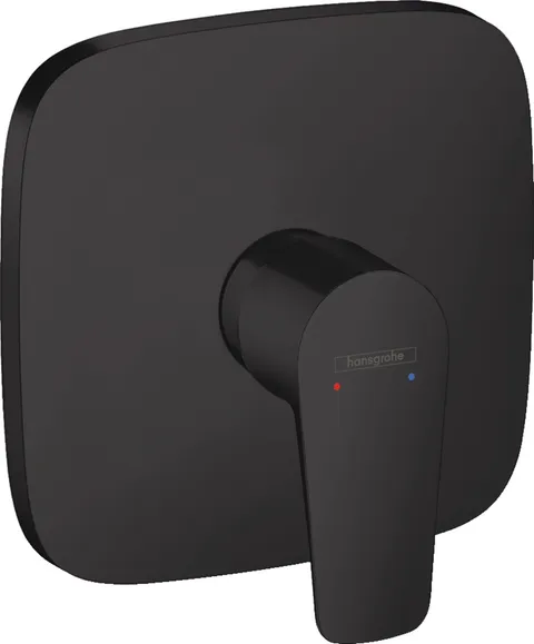 Baterie dus Hansgrohe Talis E montaj incastrat necesita corp ingropat negru mat