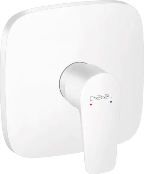 Baterie dus Hansgrohe Talis E montaj incastrat necesita corp ingropat alb mat