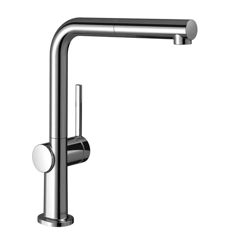 Baterie bucatarie Hansgrohe Talis M54 270 crom dus extractibil si sBox