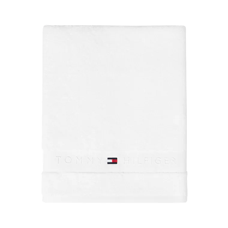 Prosop baie Tommy Hilfiger Plain 2 50x100cm Alb