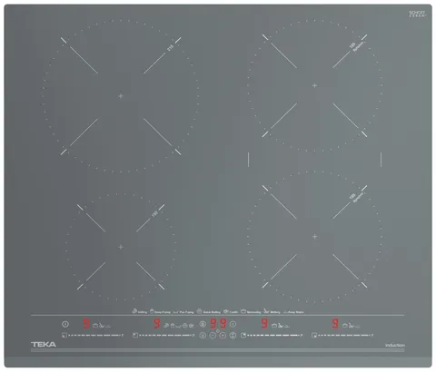 Plita inductie incorporabila Teka IZC 64630 cu 4 zone 60cm MultiSlider Touch Control Stone Grey