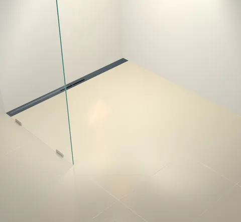 Pachet rigola de dus Kessel Linearis Infinity 90 Megastop 90cm capac negru mat