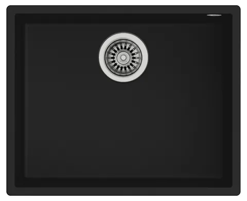 Chiuveta bucatarie Teka Maestro Square 50.40 TG 540x440mm montare sub blat Tegranite Black