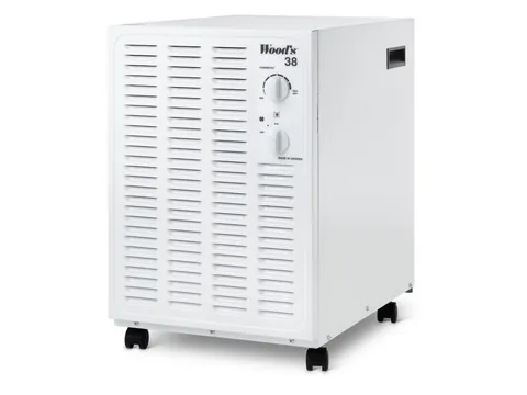 Dezumidificator si purificator Woods SW38FW Suedia, filtru SMF, 2 trepte ventilator, suprafata 140 mp, garantie 6 ani