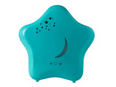 Umidificator si difuzor de uleiuri esentiale, proiectie lumini si lumina de noapte pentru copii Moony