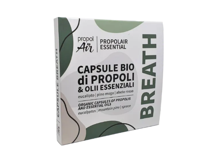 Capsule propolis cu uleiuri esentiale Breath