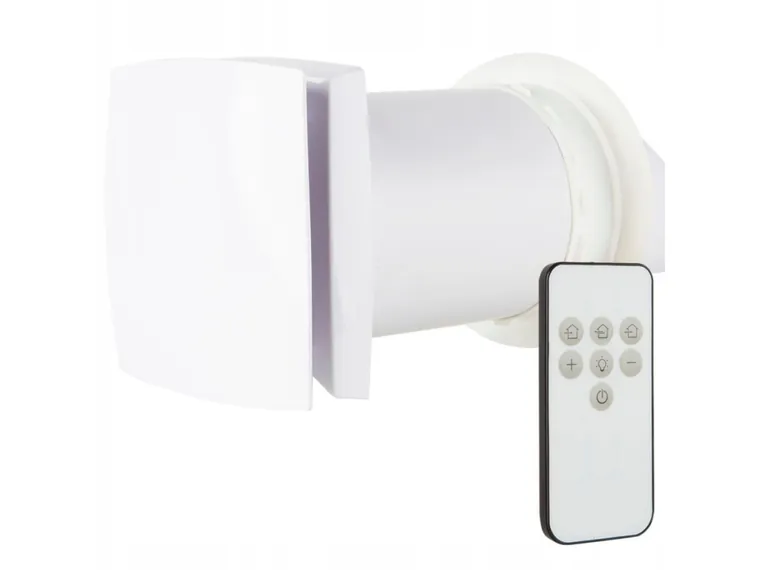 Recuperator caldura Waller Reventon 64mc/h, telecomanda, 3 trepte viteza, flux aer reversibil, recuperator ceramic entalpic