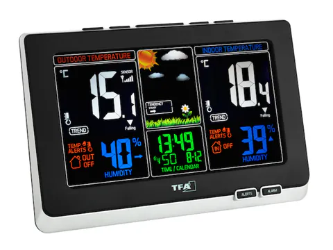 Statie meteo digitala Spring cu senzor extern wireless TFA S35.1129.01