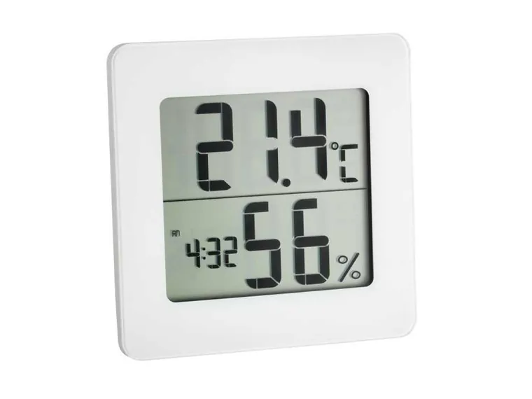 Termohigrometru digital cu ceas si alarma TFA S30.5033.02