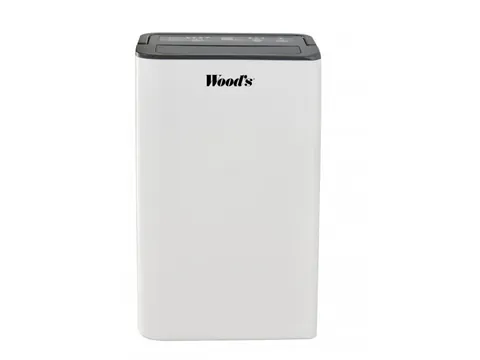 Dezumidificator Woods MDK13 Capacitate 12 litri/zi Uscare rufe Silentios Setare umiditate Afisaj electronic Timer, suprafata 60 mp