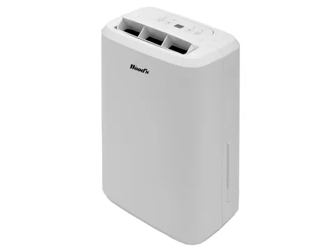 Dezumidificator Woods M10G Capacitate 10 litri/zi, Uscare rufe, Setare umiditate, Afisaj umiditate, Timer,suprafata 20mp