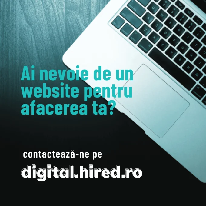 creare website afacere