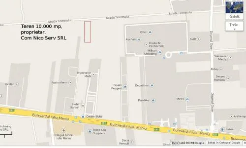 Teren de vanzare 10000 mp, Bdul Iuliu Maniu 594, Bucuresti, sector 6