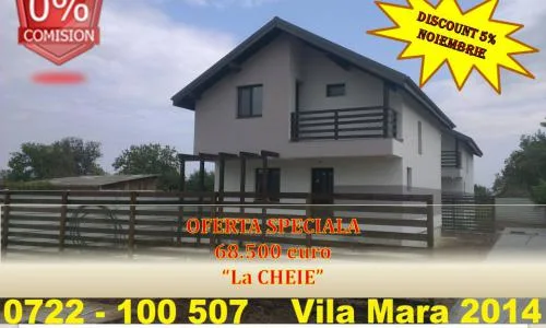 Vila Deosebita 4 camere 2014 LA CHEIE la pret de Apartament
