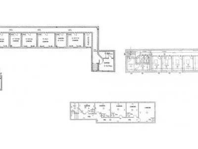 Ideal hostel, 60 camere, 22 bai, 1000mp, Zona Unirii