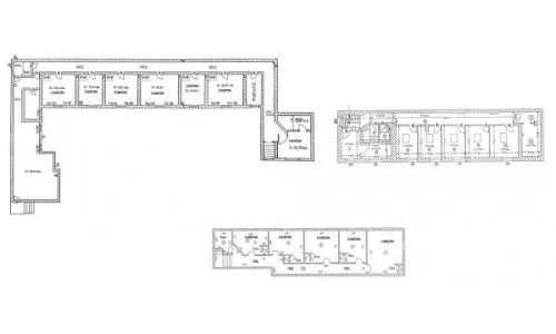 Ideal hostel, 60 camere, 22 bai, 1000mp, Zona Unirii